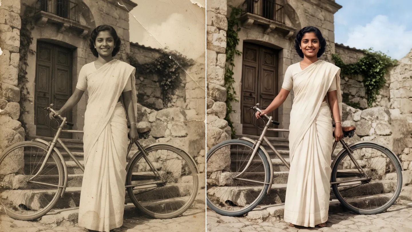 AI Photo Restoration