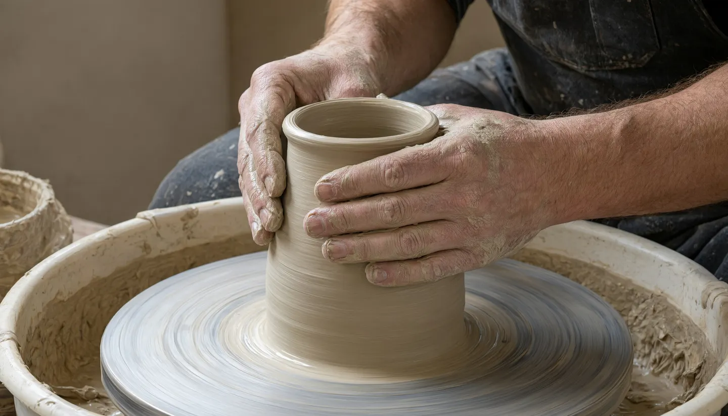 Hands at work