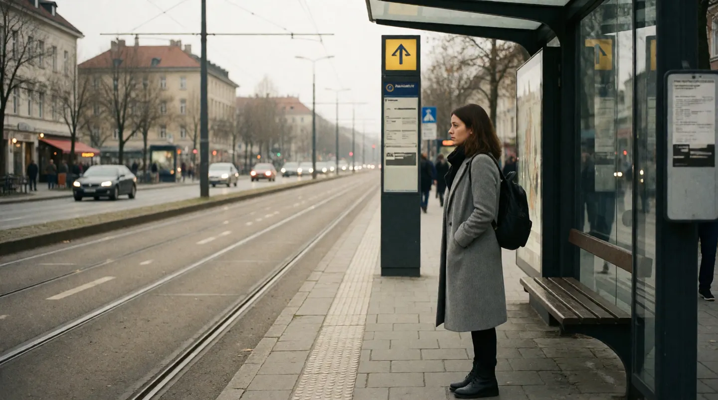 Quiet street moment