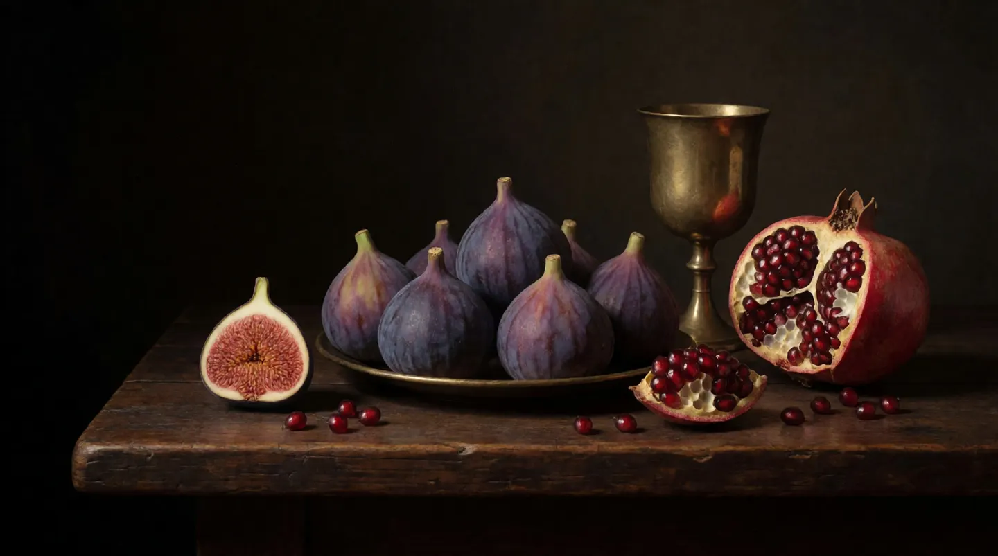 Painterly still life