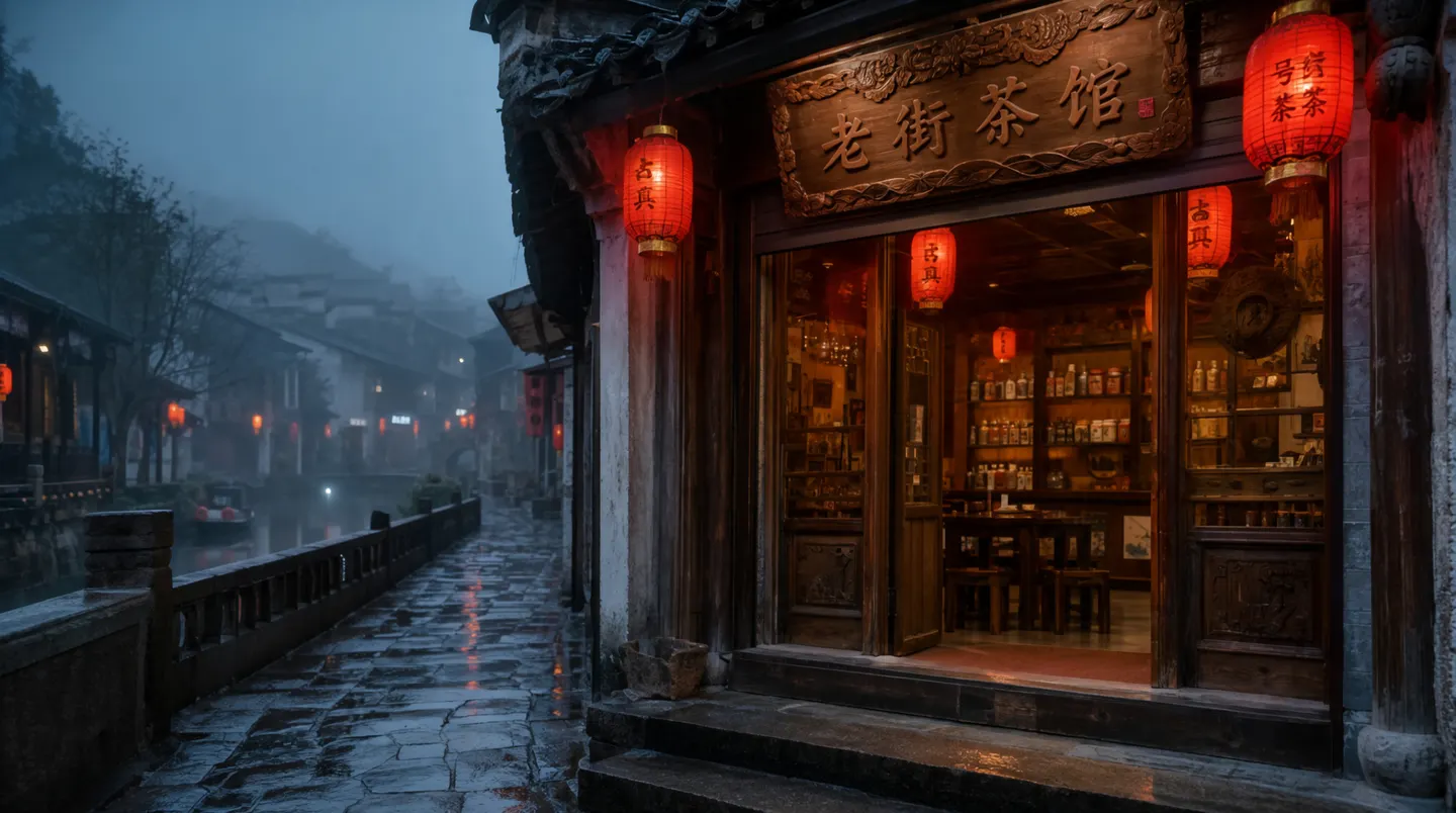 Chinese shop sign
