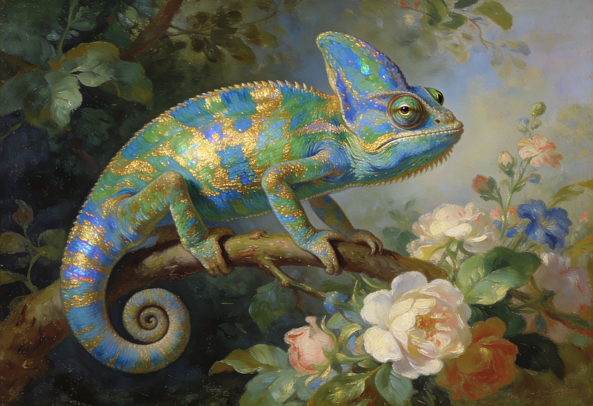 AI generated art on Mage
