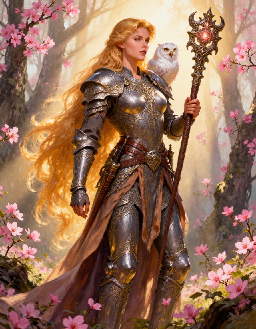 AI generated art on Mage