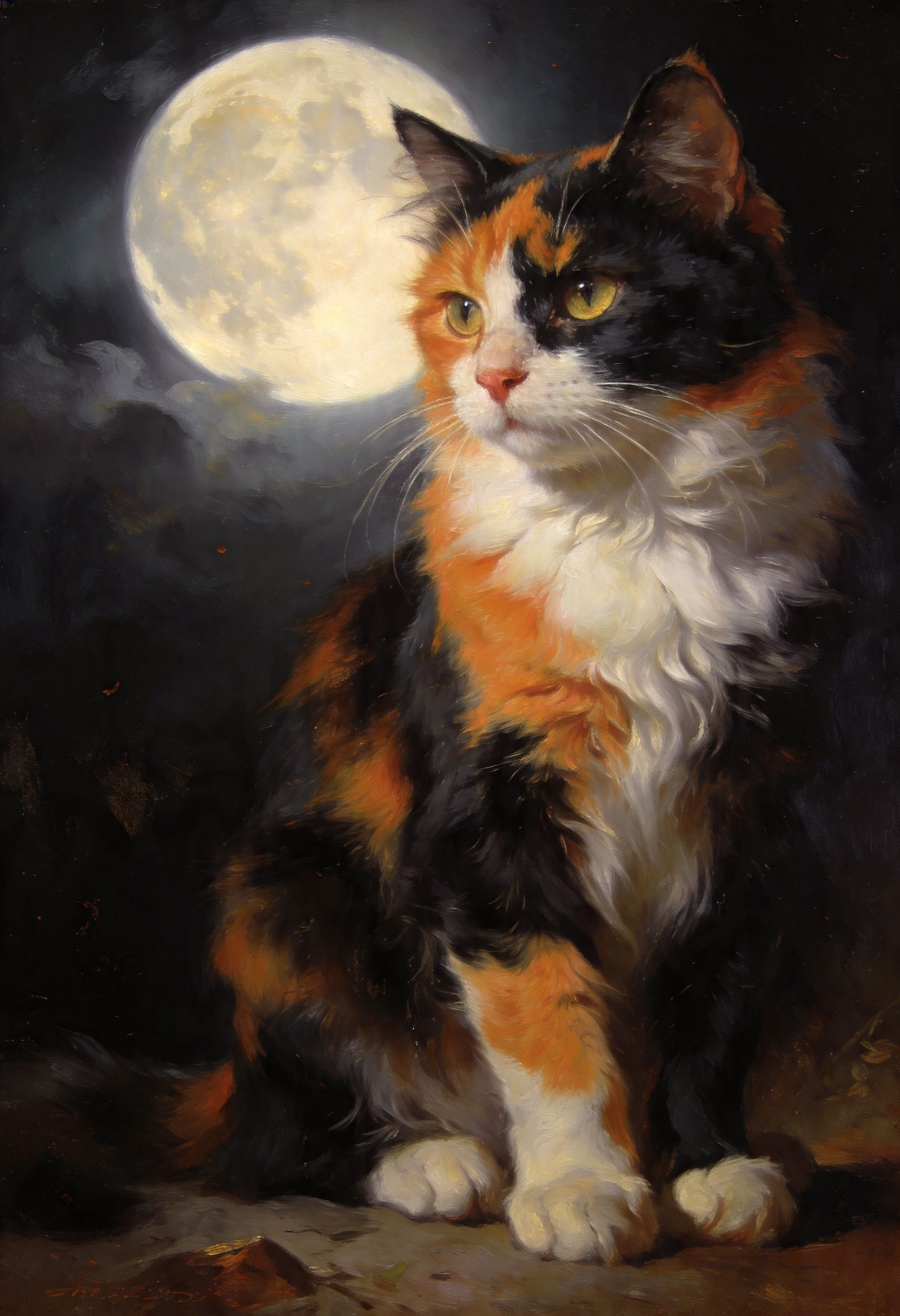 AI generated art on Mage