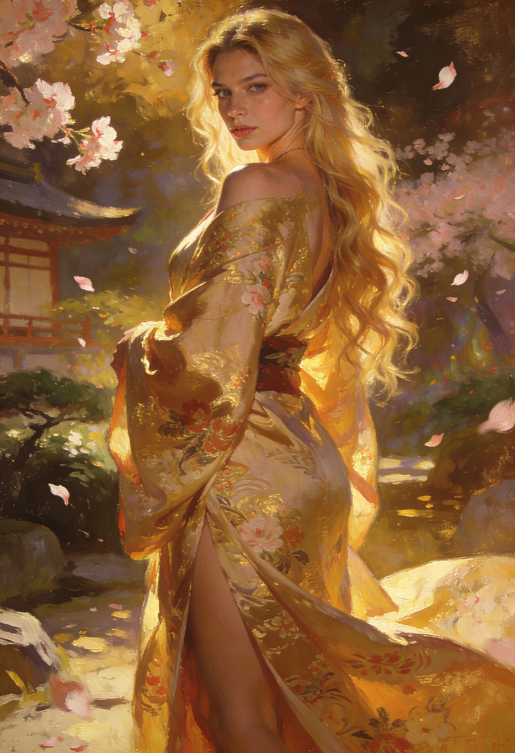 AI generated art on Mage