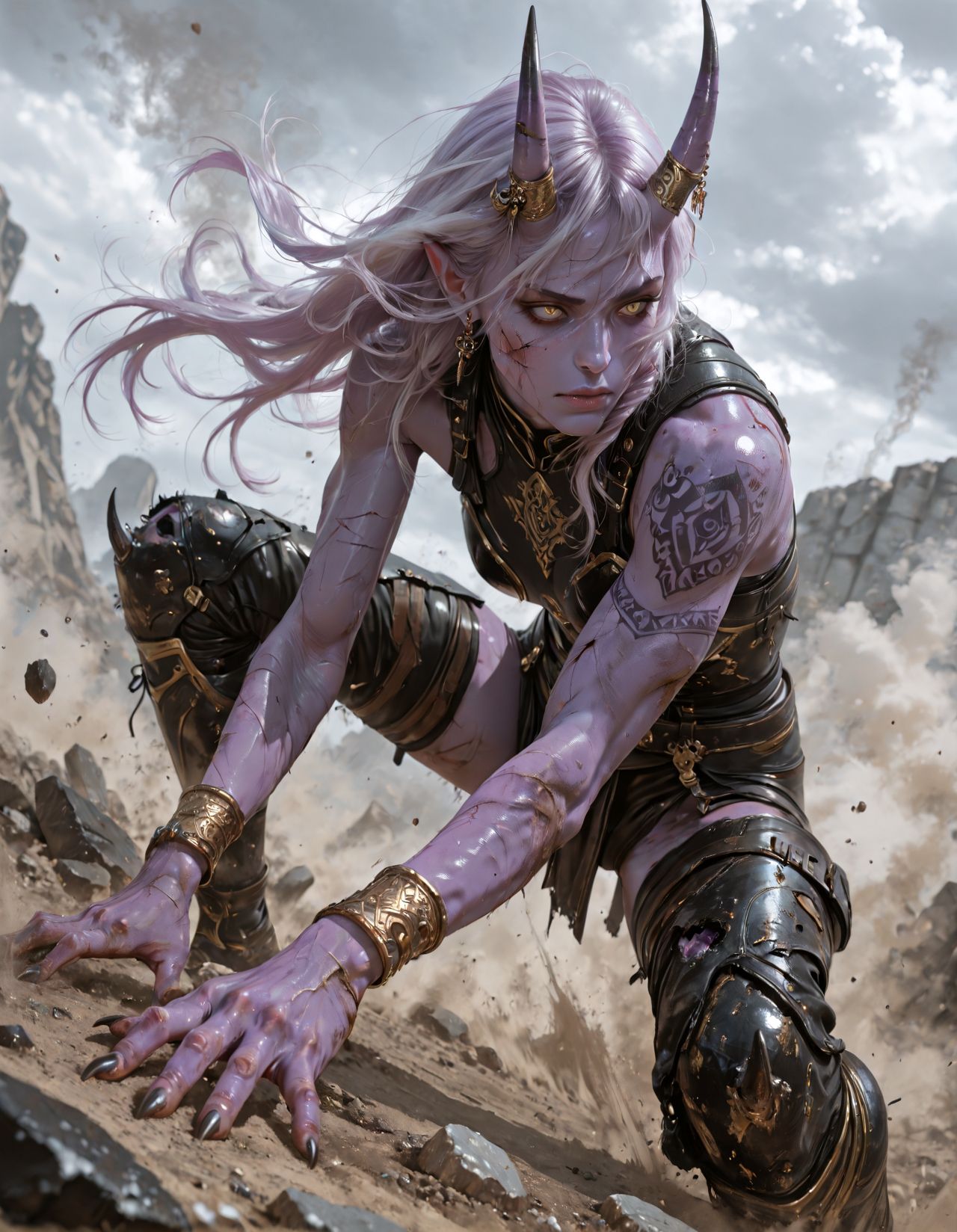 AI generated art on Mage