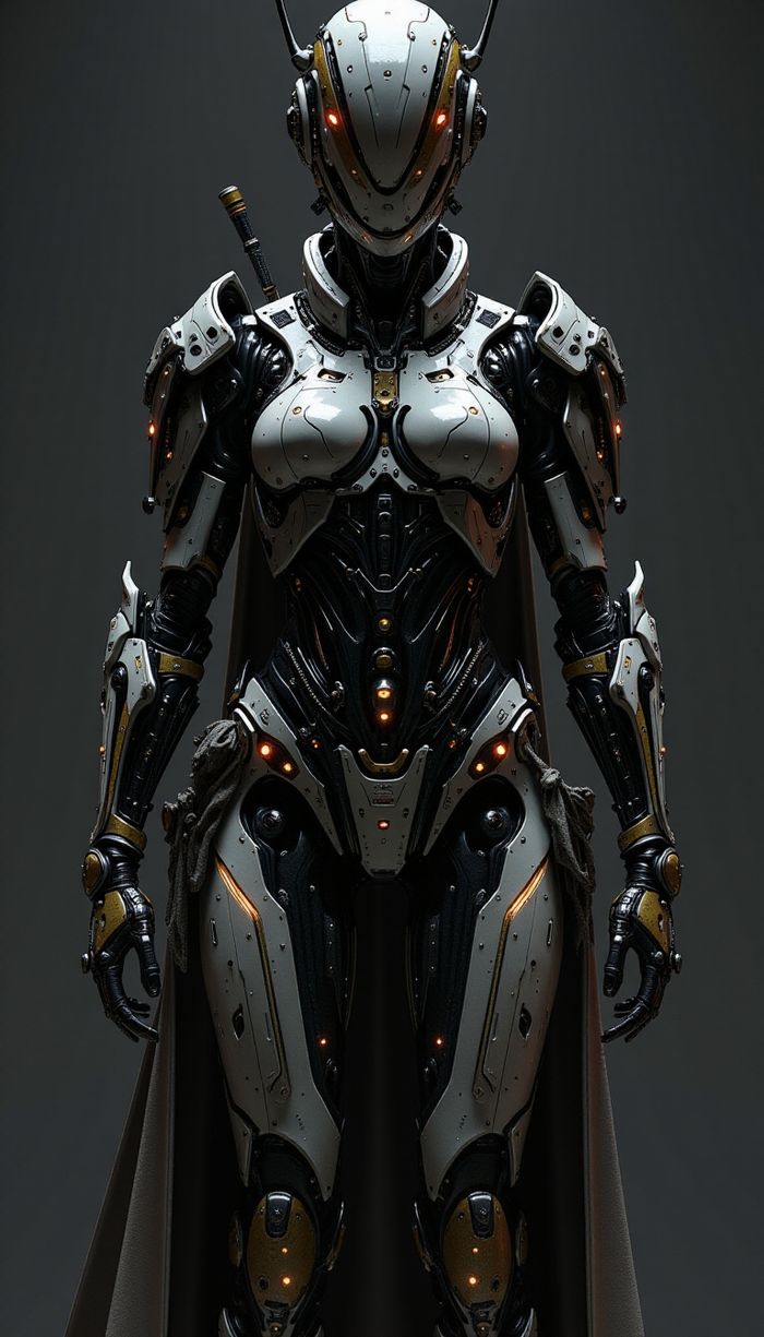 Mage | Neurocore Sci-Fi Cyborg Portrait
