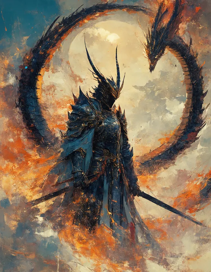AI generated art on Mage