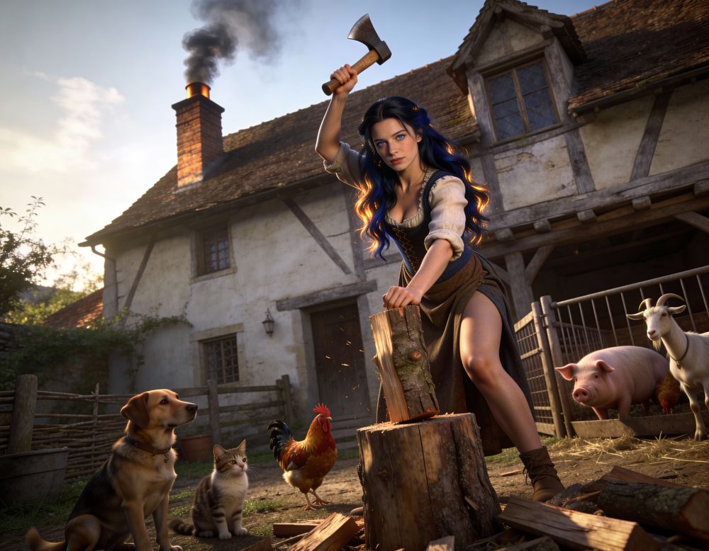 AI generated art on Mage