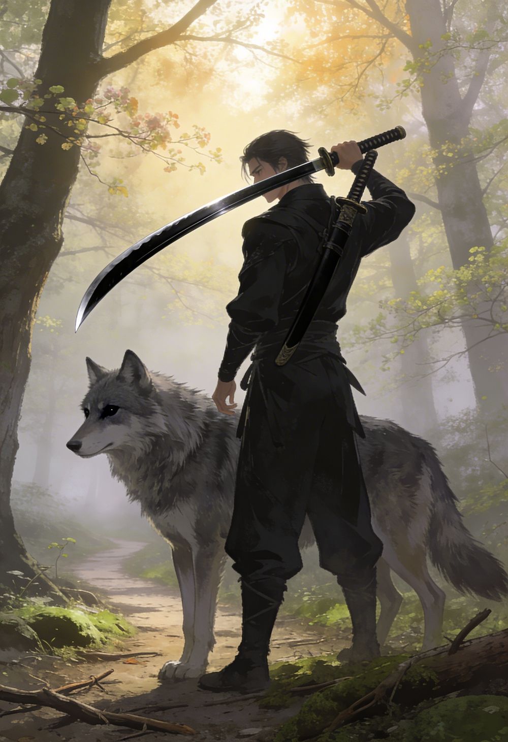 AI generated art on Mage