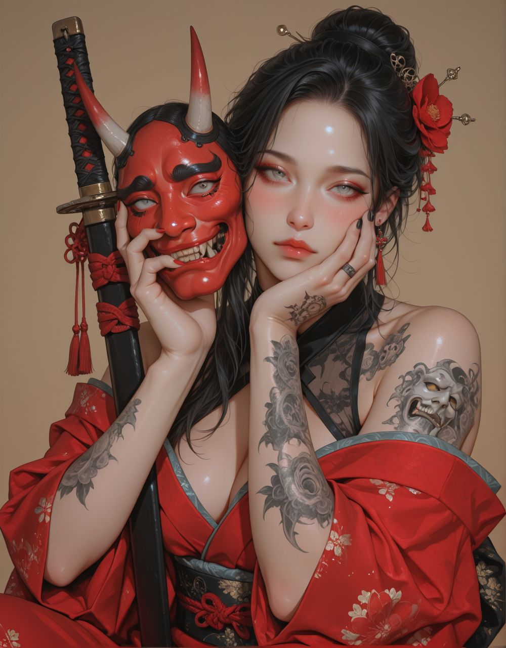 AI generated art on Mage