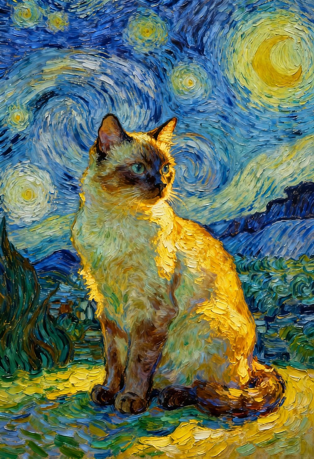 AI generated art on Mage