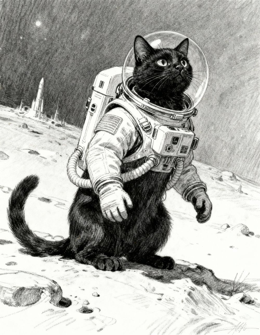 AI generated art on Mage