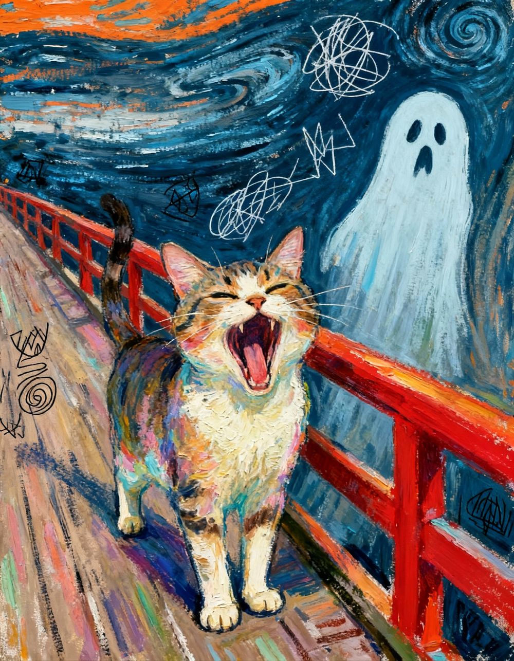 AI generated art on Mage