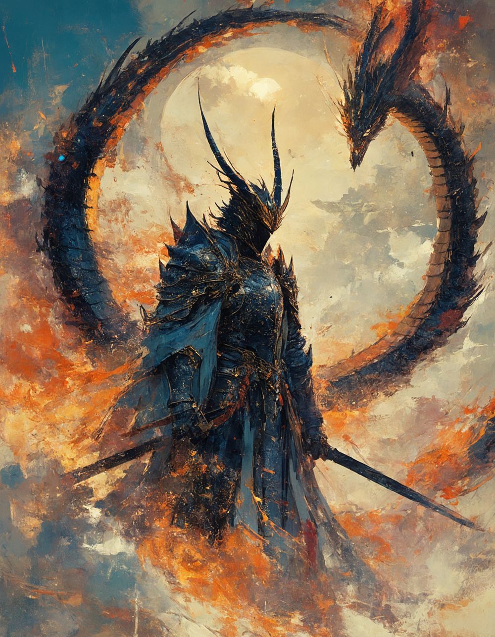 AI generated art on Mage