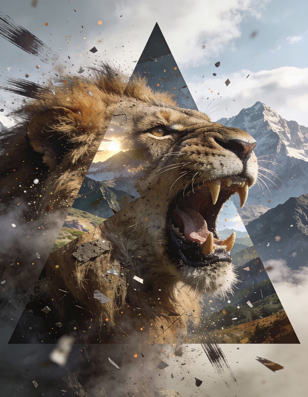 AI generated art on Mage