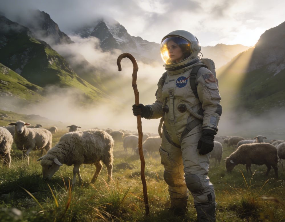 AI generated art on Mage