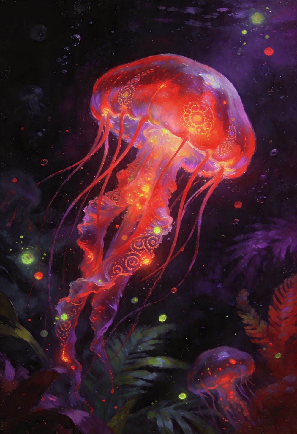 AI generated art on Mage