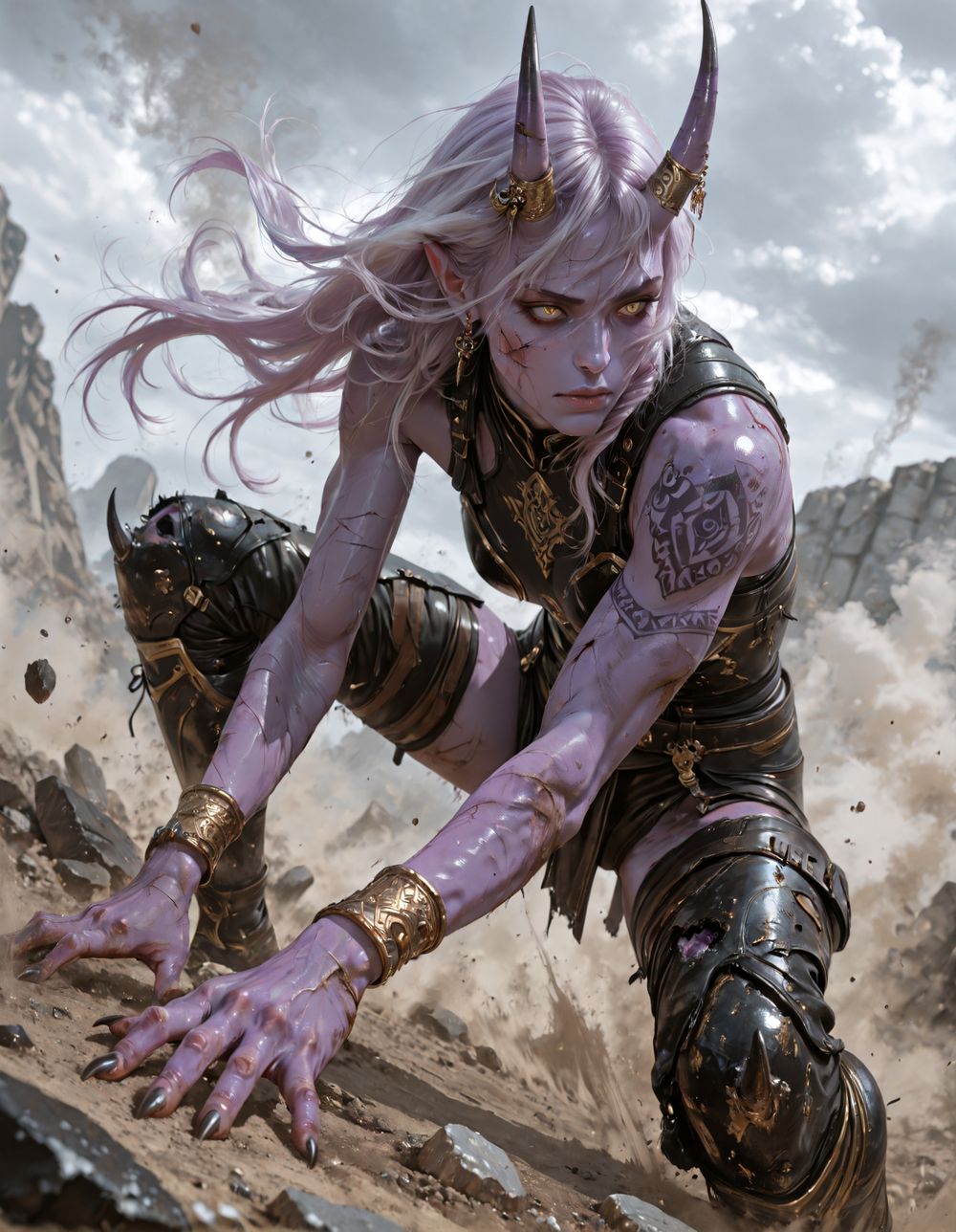 AI generated art on Mage