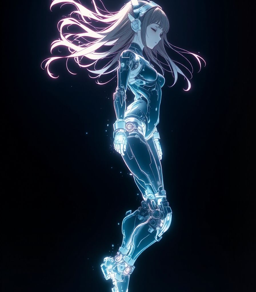 Mage | Floating Glow Anime